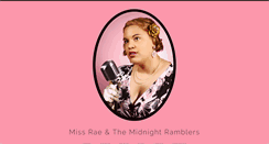 Desktop Screenshot of missraemusic.com